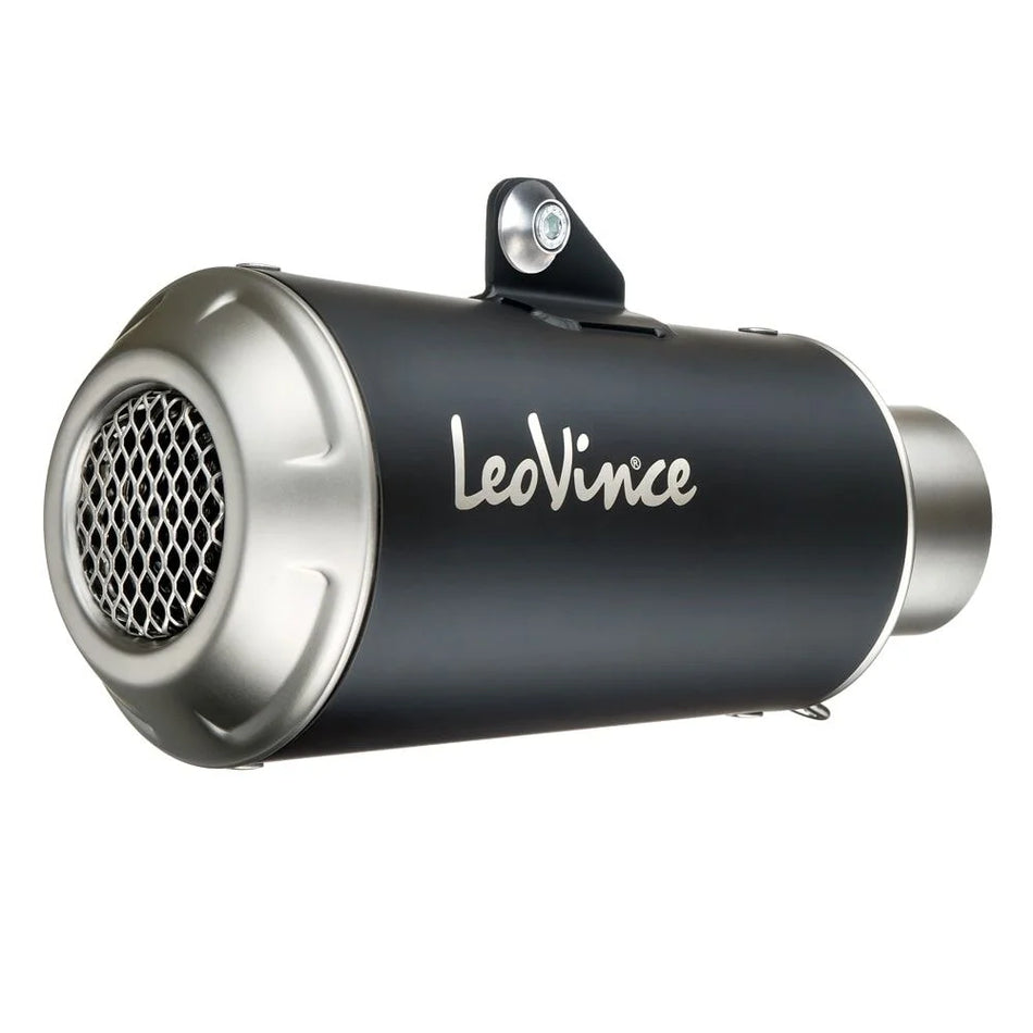 LeoVince LV-10 Black Edition Slip-on Muffler SS Ece Suzuki
