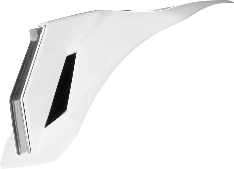ICON Airform White/Silver Speedfin Rear Spoiler