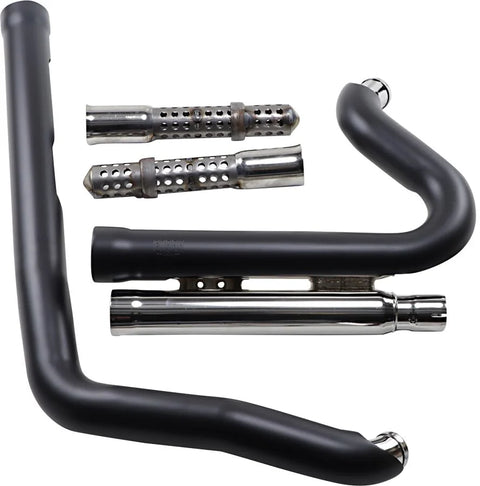 Cobra Speedster 909 Short 2-into-2 Exhaust System Black (6709B)