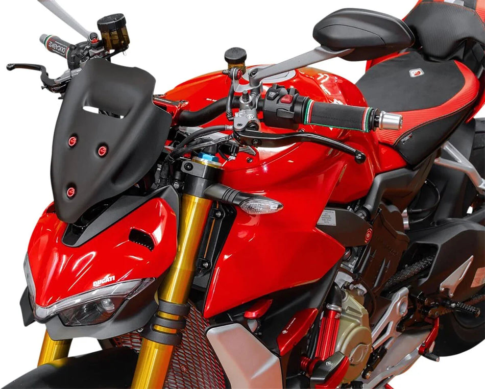 WRS Sport Plus Windscreen Matt Black