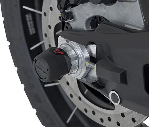 SW-Motech Rear Axle Slider Set — Ducati