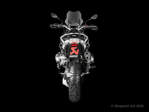 Akrapovic Slip-on Line Muffler Black Titanium BMW