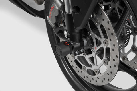 SW-Motech Front Axle Slider Set Black Ducati