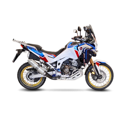 LeoVince LV One EVO Stainless Steel Slip-on Muffler Ece Honda Africa Twin