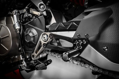 Gilles Tooling FXR Adjustable Rearset Black