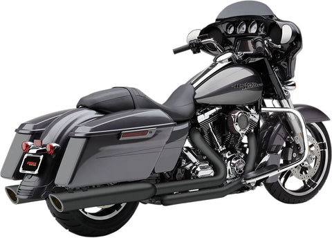 Cobra 3-1/2" Round Slip-on 909 Mufflers Black