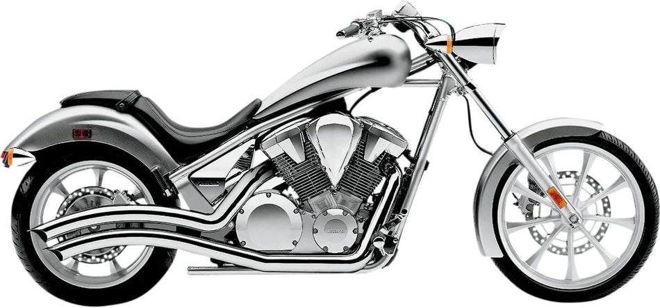 Cobra Speedster Swept Exhaust Chrome (1233)