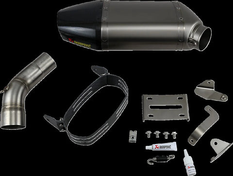 Akrapovic Slip-on Line Muffler Titanium Kawasaki Ninja (S-K6SO5-HACT)
