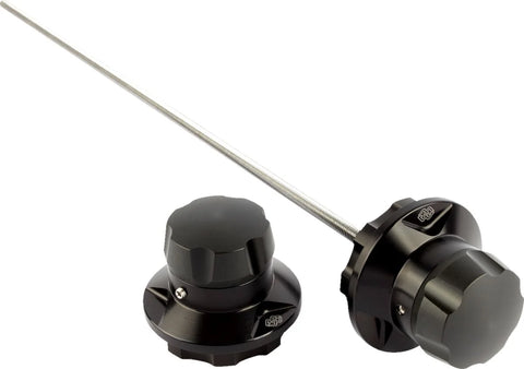 Gilles Tooling GTA Rear Motorcycle Axle Protectors Black