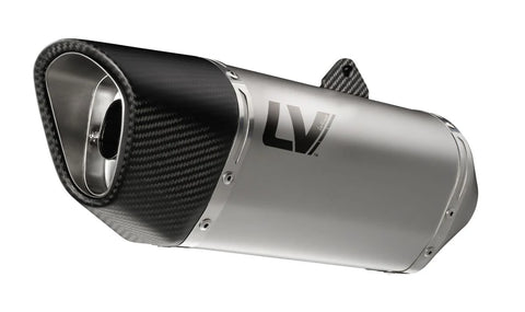 LeoVince LV-14R Stainless Steel Slip-on Muffler Ece Kawasaki (15607)