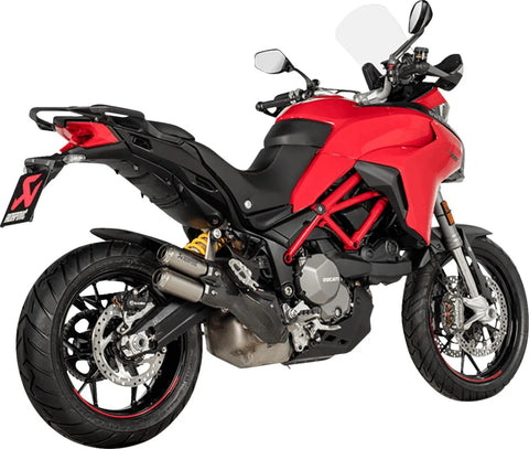 Akrapovic Slip-on Line Dual Muffler Titanium Ducati Multistrada