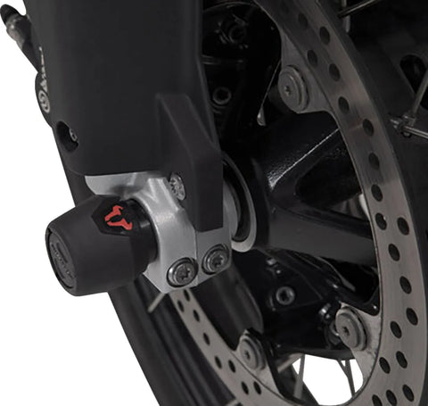 SW-Motech Front Axle Slider Set Black BMW F750GS, F850GS/ADV, F900R/XR