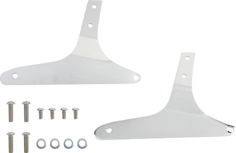 Cobra Short Square Sissy Bar Chrome with Pad (602-1200)