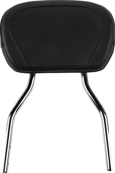 Cobra Tall Round Sissy Bar Chrome with Pad (02-7765)