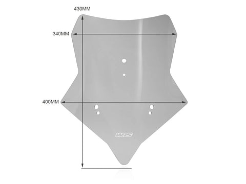 WRS Sport Windscreen Smoked (MM002F)