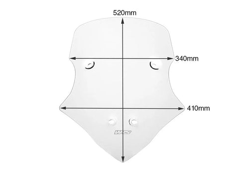 WRS Touring Windscreen Clear (DU017T)