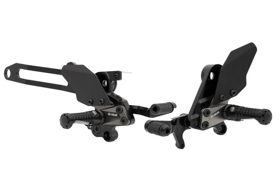 Gilles Tooling AS31GT3 Adjustable Rearset Black (AS31GT3-H16-B)