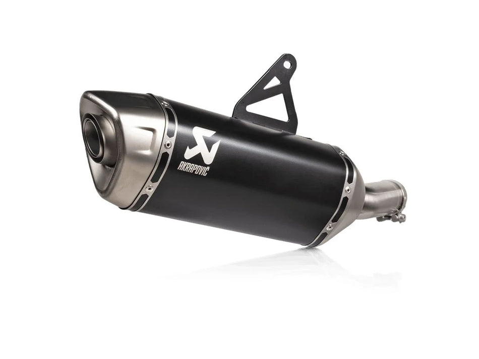 Akrapovic Slip-on Line Muffler Black Titanium Honda Transalp