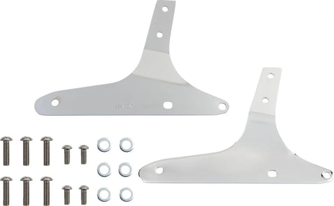 Cobra Standard Round Sissy Bar Chrome with Pad (602-1254)
