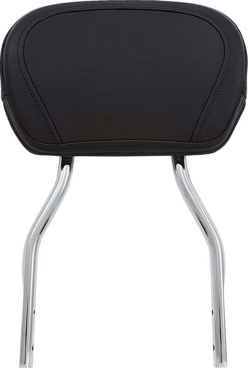 Cobra Tall Round Sissy Bar Chrome with Pad (02-7635)