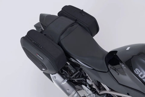 SW-Motech PRO Blaze H Saddlebag Set with Edge Protection — Suzuki Sv 650 / Cafe Racer