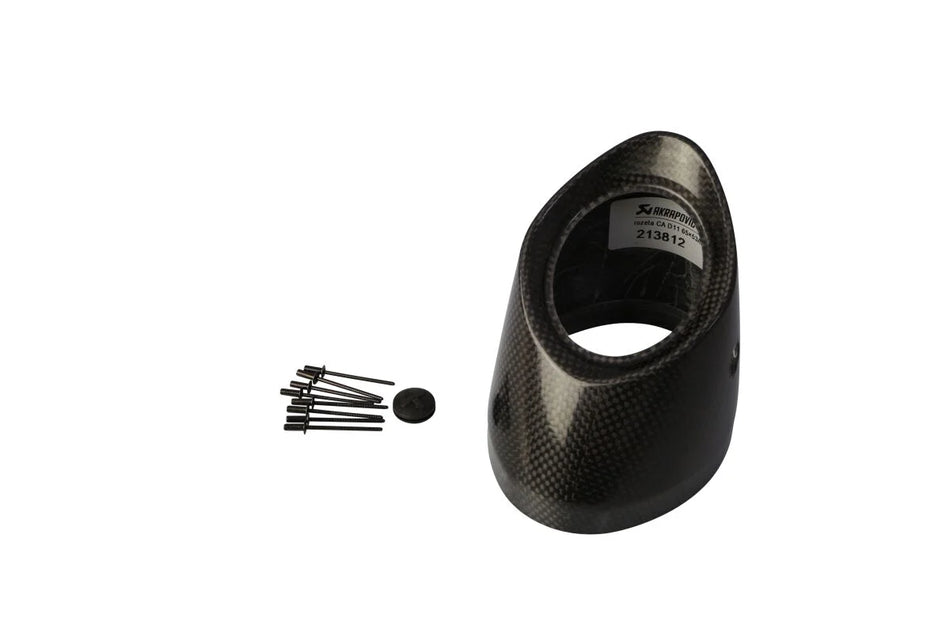 Akrapovic End Cap Set Carbon Black Universal (V-EC60)
