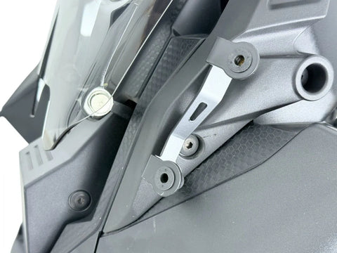 WRS Side Wind Deflectors Matt Black (MG009NO)