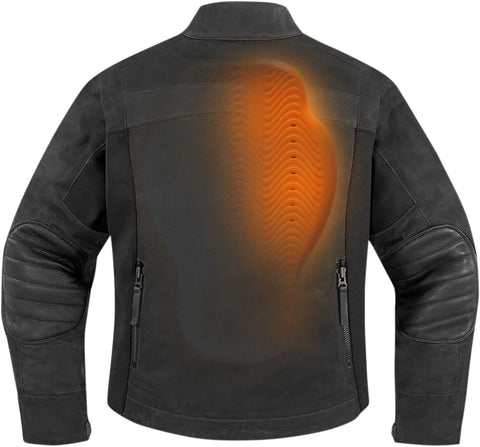 ICON Viper Pro D3O Back Protector Orange