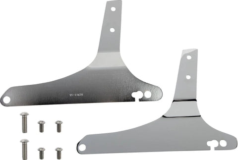 Cobra Standard Square Sissy Bar Chrome with Pad (602-1152)