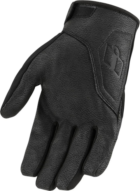 ICON PDX3 Textile Gloves Black