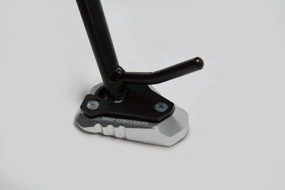 SW-Motech Side Stand Foot Extension Black/Silver Kawasaki Models