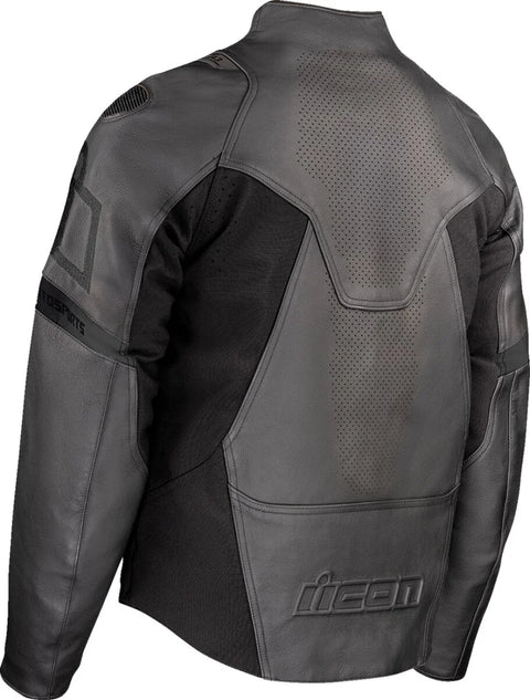 ICON Contra 3 Rizz Rizz Leather Jacket Stealth