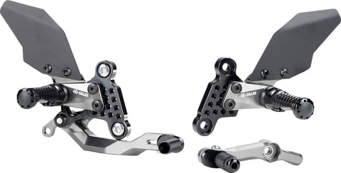 Gilles Tooling AS31GT3 Adjustable Rearset Black (AS31GT3-Y15-B)