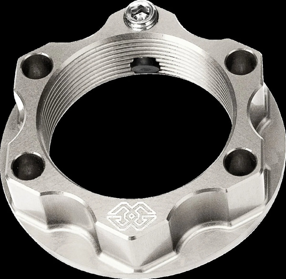 Gilles Tooling ACM Titanium Motorcycle Safety Axle Nut M24x1.5 Kit