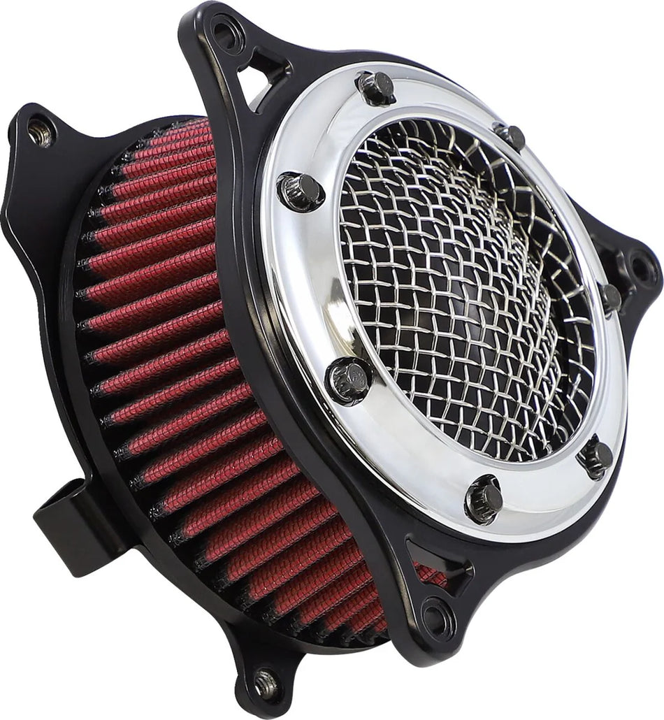 Cobra Air Cleaner Chrome/Black