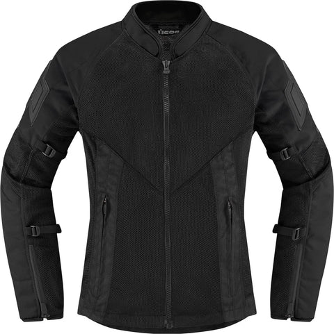 ICON Mesh AF Women's CE Textile Jacket Black