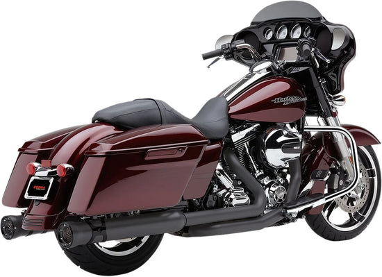 Cobra 4-1/2" Round Slip-on Race-Pro Mufflers Raven Black