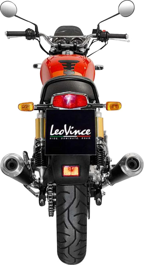 LeoVince Mufflers Royal Enfield GT 650 Black