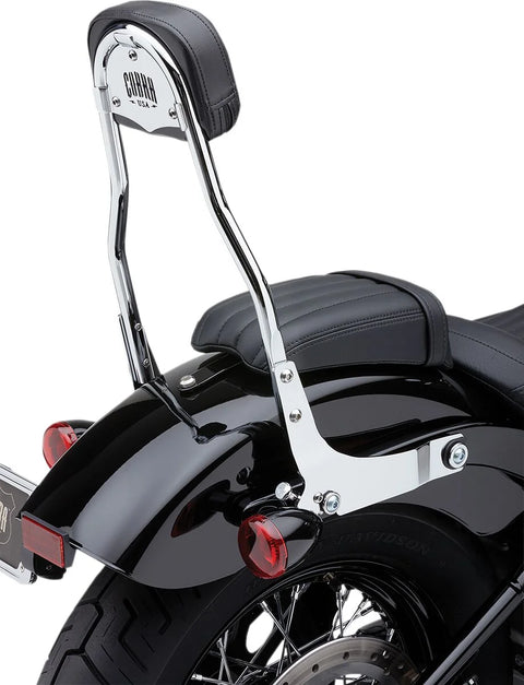 Cobra Detachable Round Backrest Chrome (602-2010)