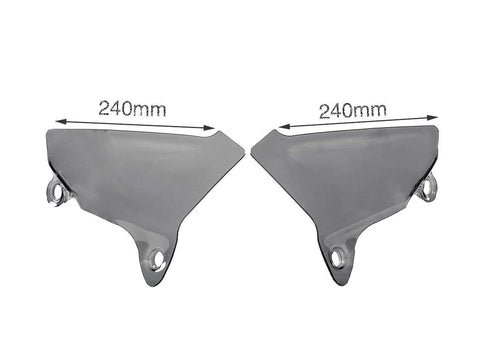 WRS Side Wind Deflectors Smoked (DU019F)