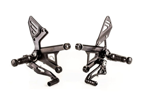 Gilles Tooling RCT10GT Adjustable Rearset Black