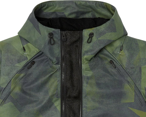 ICON Airform Battlescar Textile Jacket Green