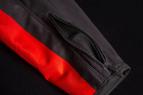 ICON Airform Retro Textile Jacket Red/White