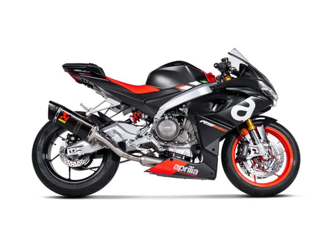 Akrapovic Racing Line Complete Exhaust System SS/CF/CF Aprilia