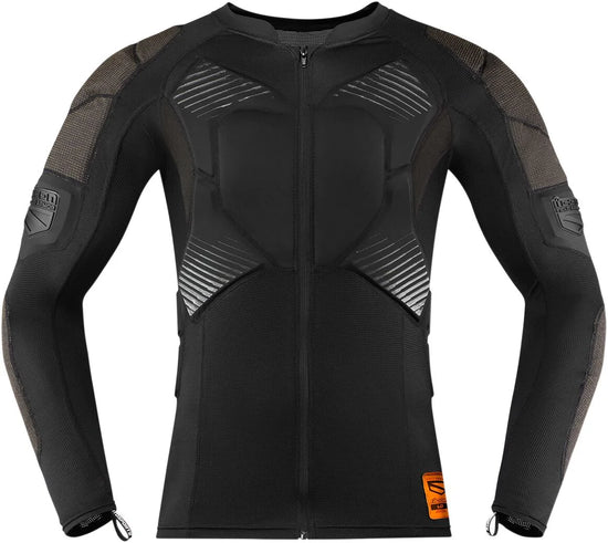 ICON Field Armor Compression Protective Base Layer Top Black