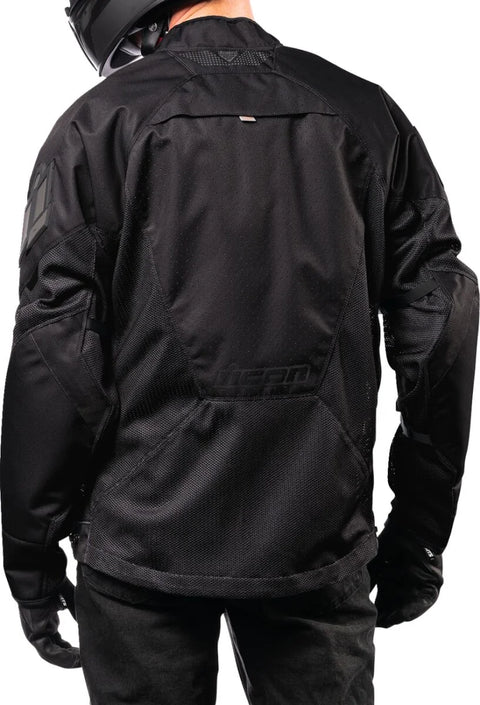 ICON Mesh AF CE Textile Jacket Black