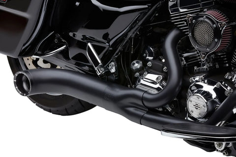Cobra 2-into-1 Exhaust Black with Tip (6270B-1)