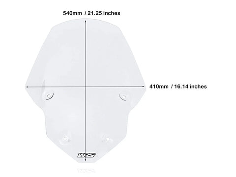 WRS Touring Windscreen Clear (TR003T)