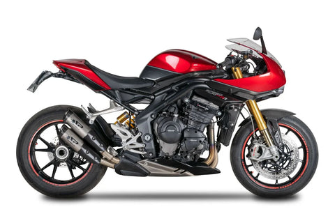 Spark Dyno Slip-on Muffler Titanium ECE (GTR0104TOMC)