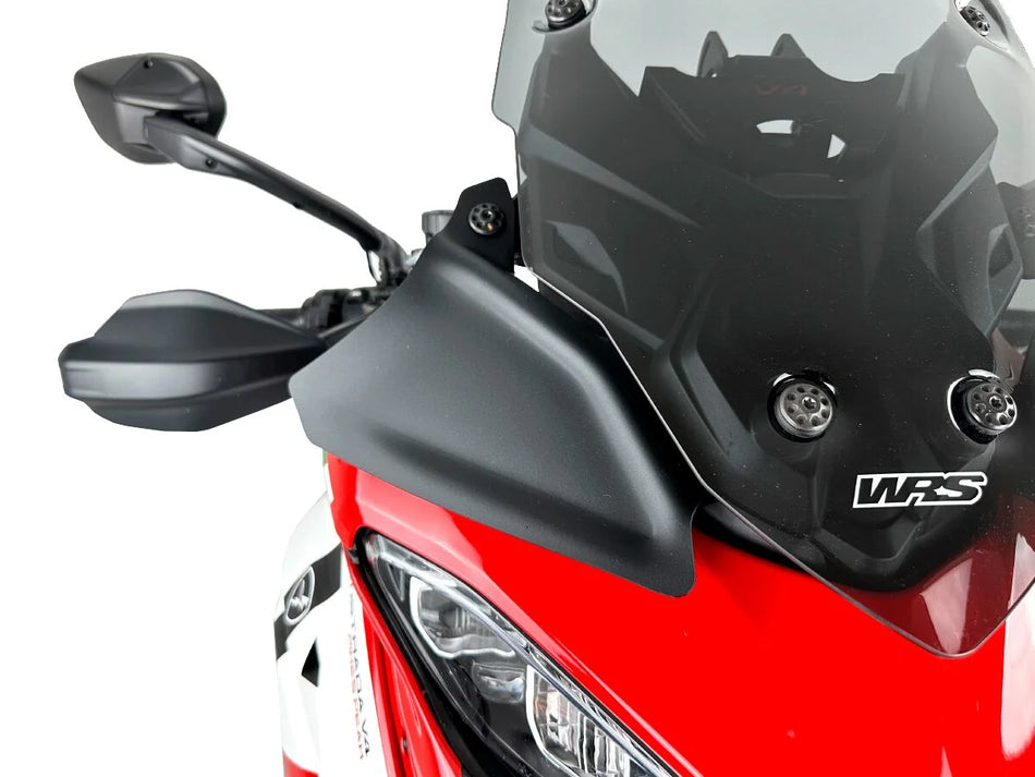 WRS Wind Deflectors Matt Black (DU031NO)